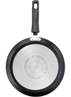 تيفال TEFAL مقلاة بان كيك | UNLIMITED مقلاة بان كيك 25 سم | مقاومة للخدش | طلاء غير لاصق آمن 100% | مؤشر Thermo signal™ | تحمير مثالي | صنع في فرنسا | متوافق مع الحث | ضمان لمدة سنتين | G2553802 أسود 25سم  - Image 4