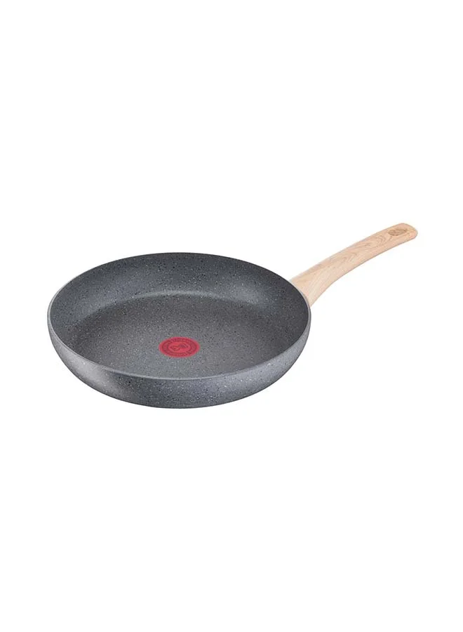 تيفال G6 Natural Force 30 Cm Frypan With Thermo-Spot , Grey, Aluminium