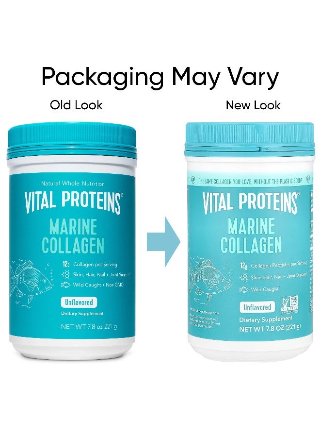 Vital Proteins - Marine Collagen, Unflavored, 7.8 oz Packaging May Vary - Image 1