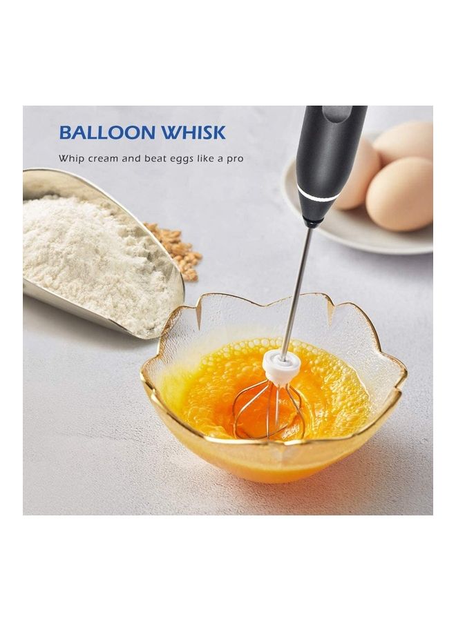 XiuWoo Electric Milk Frother Maker With Whisk Set Multicolour - Image 3