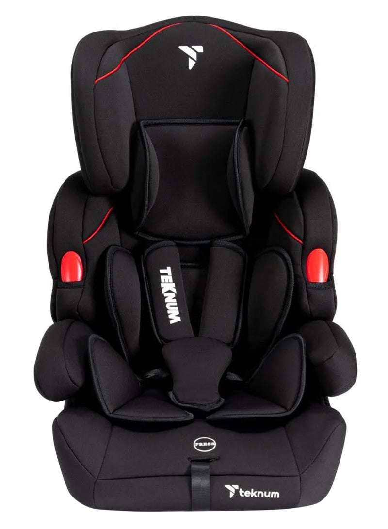 TEKNUM Baby Nova Extendable Booster Car Seat 9 Months+ Black  - Image 1