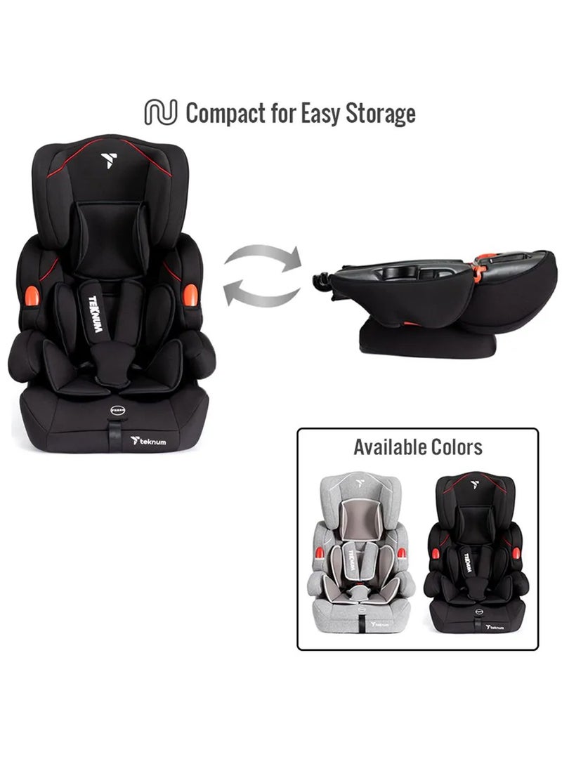 Baby Nova Extendable Booster Car Seat 9 Months+ Black - pnsku/N48445385A/45/_/1707397004/da630590-57be-4e07-84ff-b5e73ea45f10