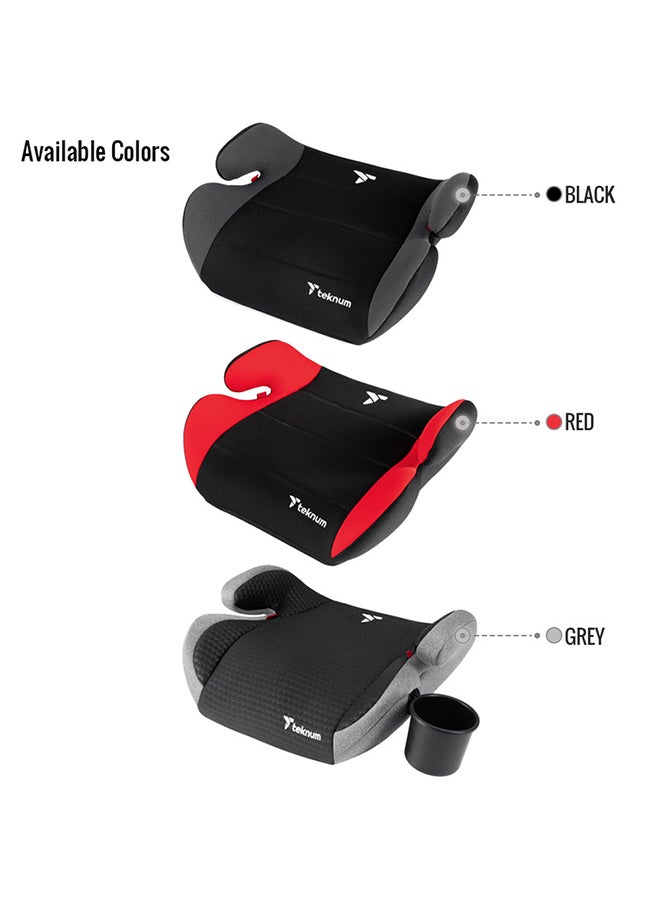 TEKNUM Car Seat Booster Mars 4 - 12Yrs Grey - Image 5