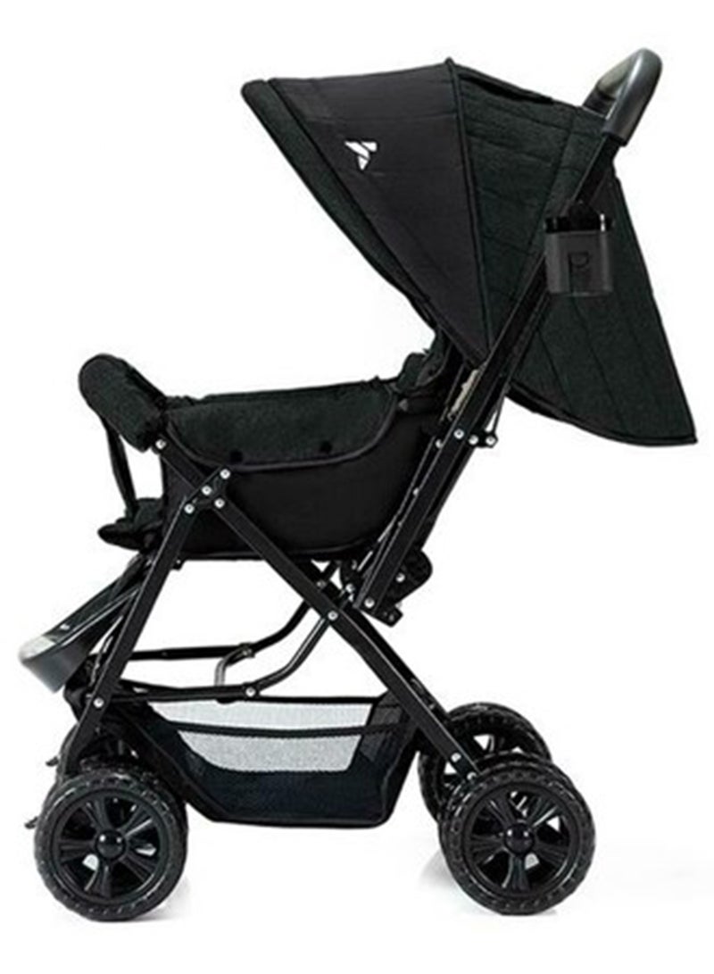 TEKNUM - Reversible Look At Me Stroller, 3 Point Safety Harness And Reversible Handle - Black - Image 1