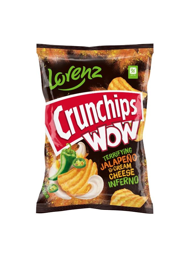 رقائق الهالبينو والجبنة الكريمية 80جرام