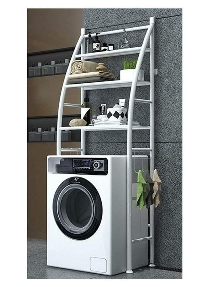 ARTC 3-Shelf Washing Machine Space Saver Rack White - Image 1