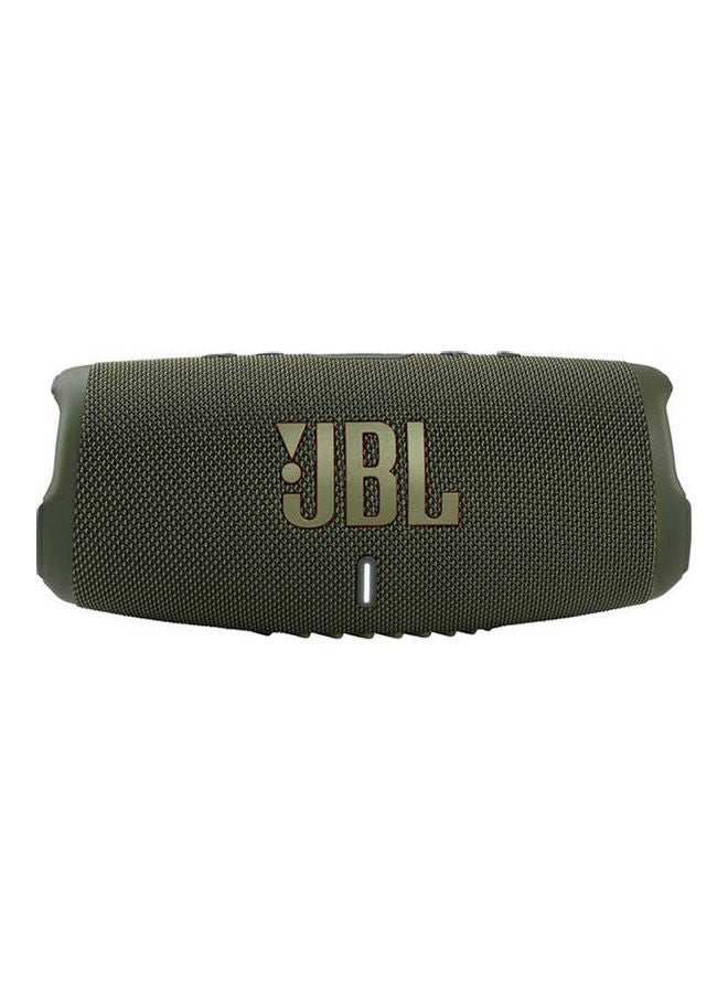 JBL Charge 5 Portable Speaker - Built In Powerbank - Powerful Pro Sound - Dual Bass - 20H Battery - Ip67 Waterproof Green - Image 2