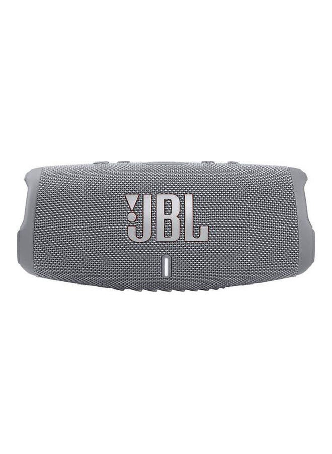 JBL Charge 5 Portable Speaker - Built In Powerbank - Powerful Pro Sound - Dual Bass - 20H Battery - Ip67 Waterproof Gray - Image 2