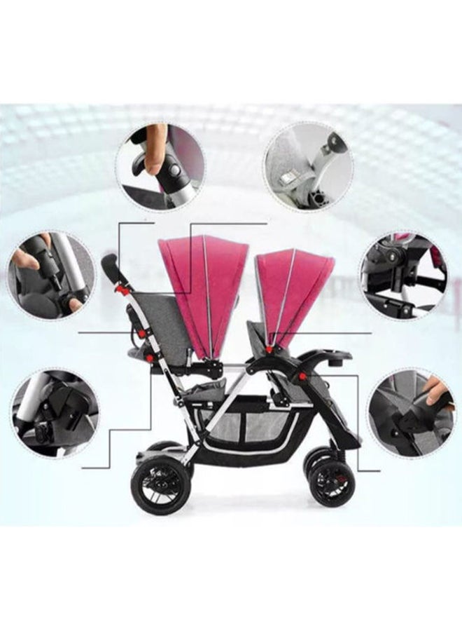 Baby love Comforts Twins Stroller - Image 3