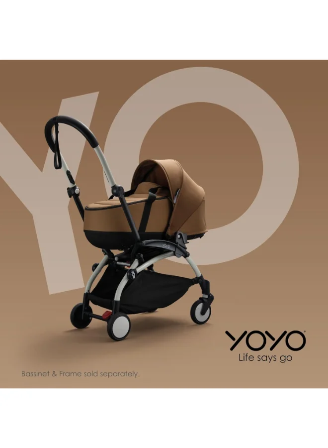 بيبي زين Yoyo Connect Bassinet Adapters (2 Pieces )Connect Your Yoyo Stroller Bassinet To The Yoyo2 Stroller Black, One Size