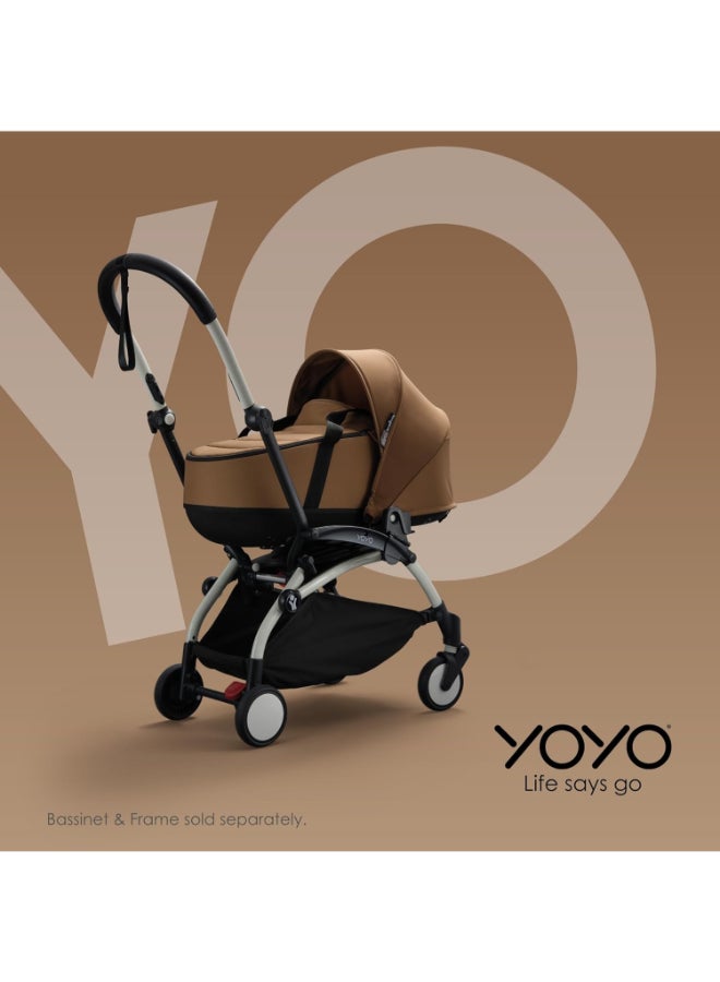 BABYZEN - Yoyo Connect Bassinet Adapters (2 Pieces )Connect Your Yoyo Stroller Bassinet To The Yoyo2 Stroller Black, One Size - Image 1