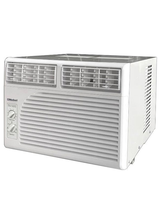 Nobel - 1 Ton Window AC, Energy Efficient Cooling Air Conditioner with Rotary Compressor, R410A Refrigerant, 12,000 BTU, 1600W Power Input, Ideal for Small Rooms & Offices 1600 W NWAC12C White - Image 1
