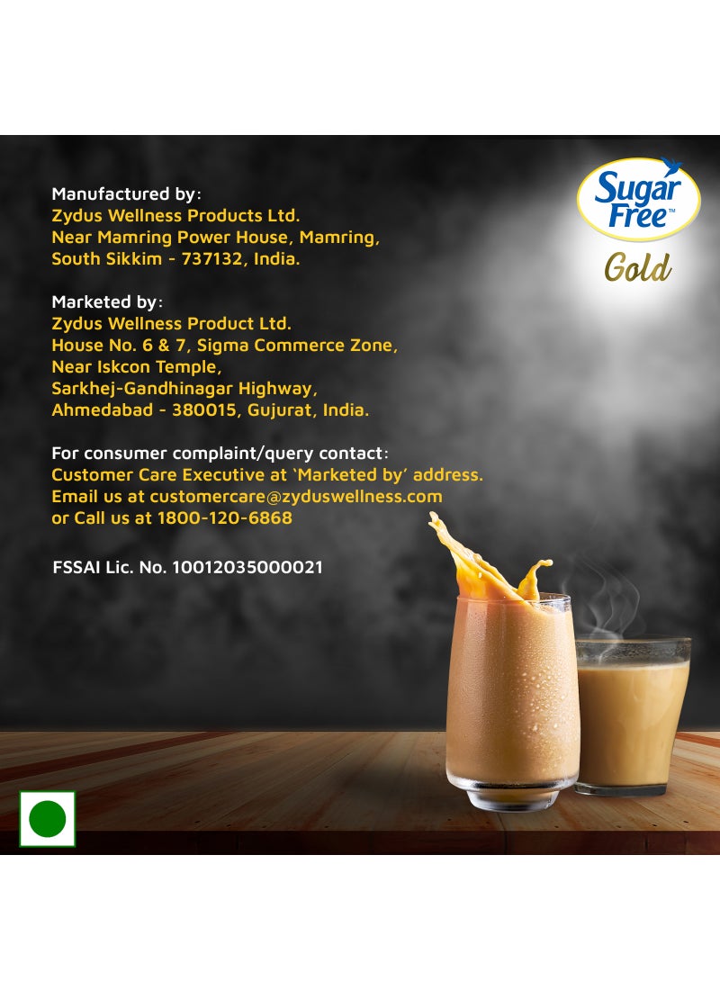 Sugar Free Gold 200 Sachets 150grams  - Image 4