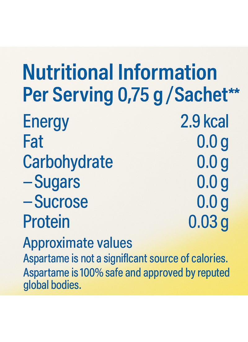 Sugar Free Gold 200 Sachets 150grams - Image 2