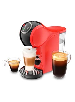 Dolce Gusto GENIO S PLUS Automatic Capsule Coffee Machine with Compact & Powerful up to 15 Bar Pressure, Cappuccino, Tea, Hot Chocolate & Espresso Coffee Maker EDG315.R Red  - Image 1