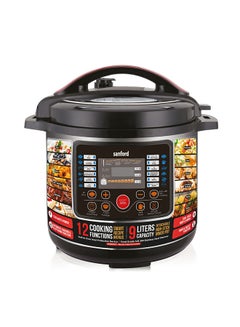 Sanford Pressure Cooker 9 L 1350 W SF3202EPC BS Black  - Image 1