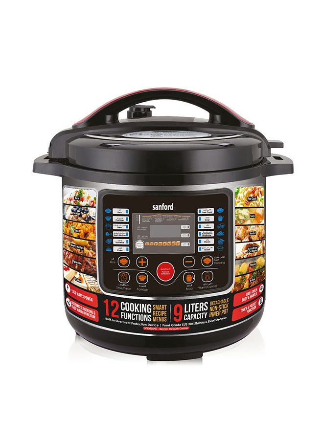 سانفورد قدر ضغط 9 L 1350 W SF3202EPC BS أسود  - Image 1