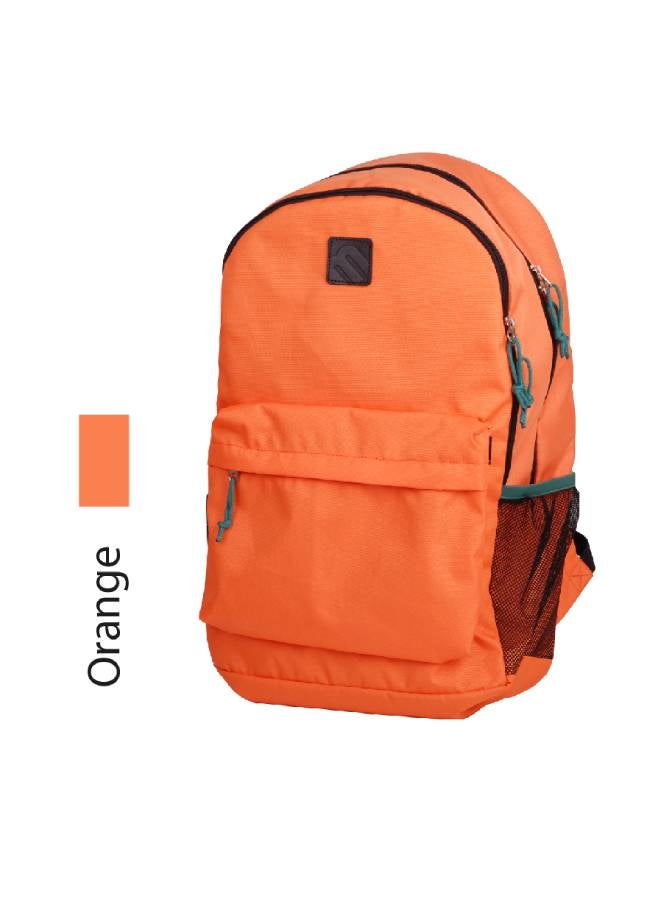 Mintra - Large School Bags 20 L 3 Pocket Orange - Image 1