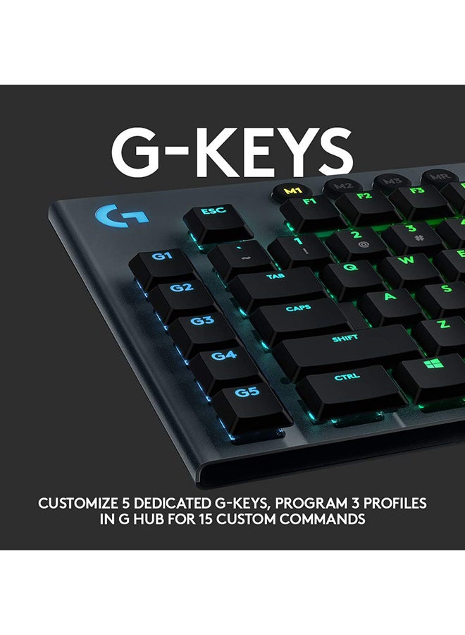 Logitech - G815 RGB Mechanical Gaming Keyboard - Image 1