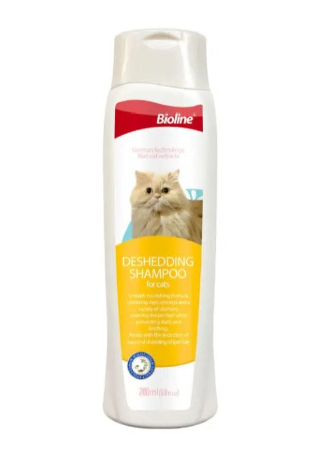 Deshedding Shampoo For Cat White 200ml - pnsku/N48512880A/45/_/1723869530/b321261b-3488-4bbd-961e-ded5a0aaf4e6