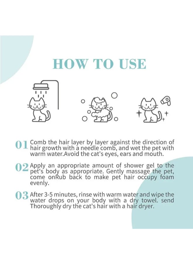 Bioline White Coat Shampoo For Cat White 200ml  - Image 5