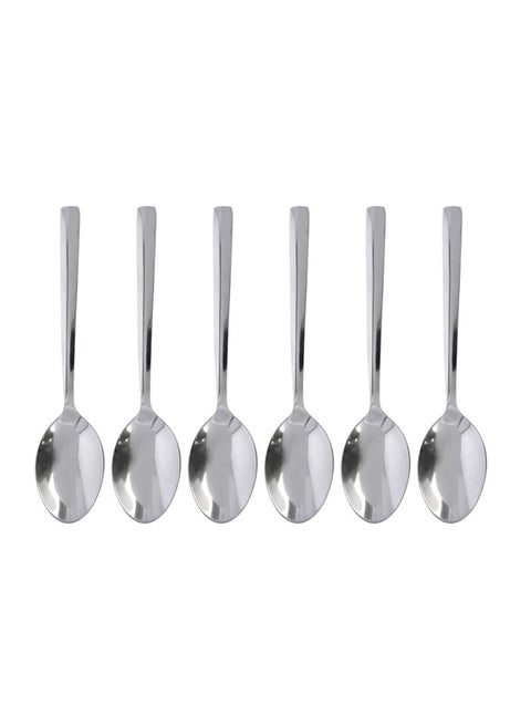 6 Pieces Stainless Steel Table Spoon - 19Cm Dishwasher Safe Marks And Stain Resistant Ergonomic And Hygenic Design Made In India