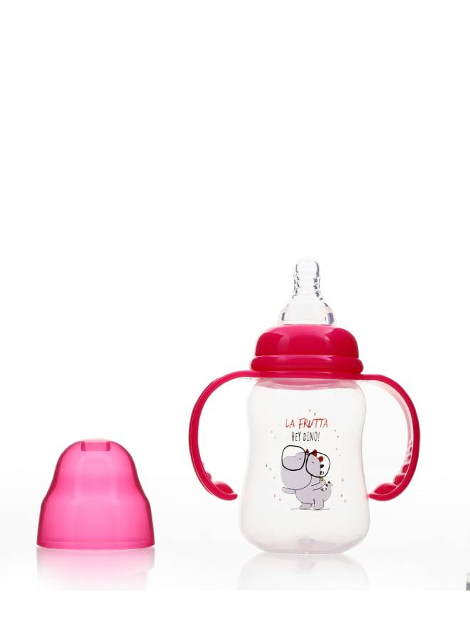 La Frutta Plastic feeding bottle with handle 150ml - Image 1