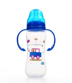 Plastic Feeding Bottle With Handle 240ml