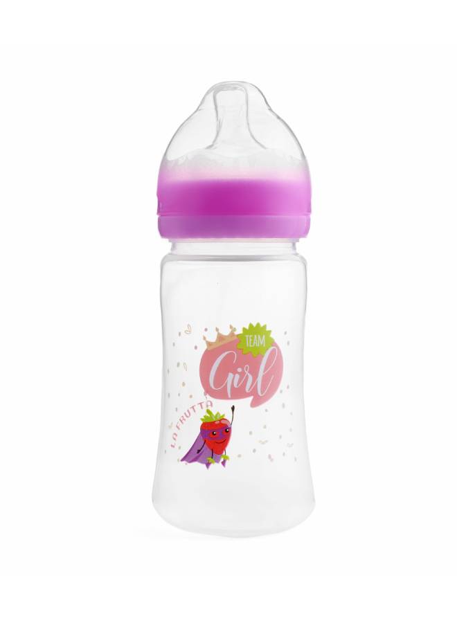 La Frutta Wide Neck Feeding Bottle 220ml - Image 1
