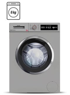 غسالة أوتوماتيكية بالكامل ذات تحميل أمامي HWM-V610-S فضي