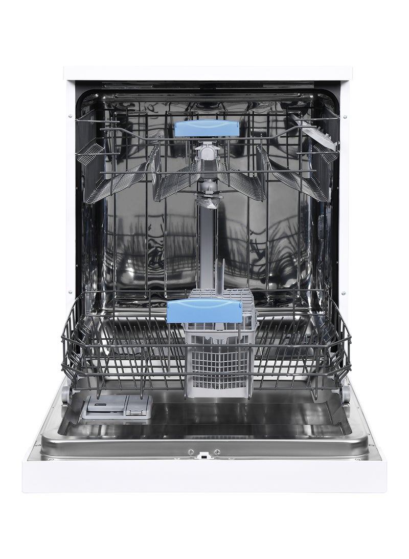 HOOVER Freestanding Dishwasher, 12 Place Settings, 5 Programs, Push Button, Delay Start, Half Load Cleaning, Child Safety Lock, Quiet Operation, 1 Year Warranty, Made in Turkey - White - HDW-V512-W 260 kW HDW-V512-W white - Image 3