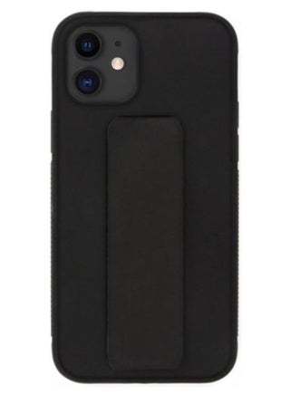 Protective Case Cover with Finger Grip Stand for Apple iPhone 11 Black Black - pnsku/N48566352A/45/_/1767607715/4266d19d-31d9-4eff-aa73-21cf1361040e