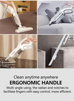 Portable 2-In-1 Handheld and Upright Vacuum Cleaner, HEPA Filter with Lightweight body and Low Noise Low Noise Triple Filter Vertical Dust Collector 600 W DX700 White - pnsku/N48574073A/45/_/1735209751/0d427f50-9174-45d5-920b-94ebc3009344