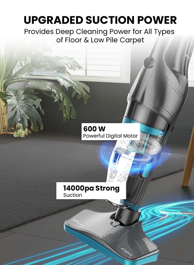 ديرما مكنسة كهربائية محمولة بفلتر من المعدن 600 W DX900 أخضر - Image 2