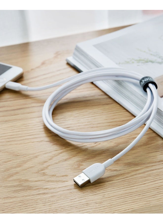 Powerline II Lightning Cable (6ft), Probably The World's Most Durable Cable, MFi Certified for iPhone 14 Plus 14 14 Pro Max 13 13 Pro 12 11 X XS XR 8 8Plus 7 7Plus 6 6Plus White