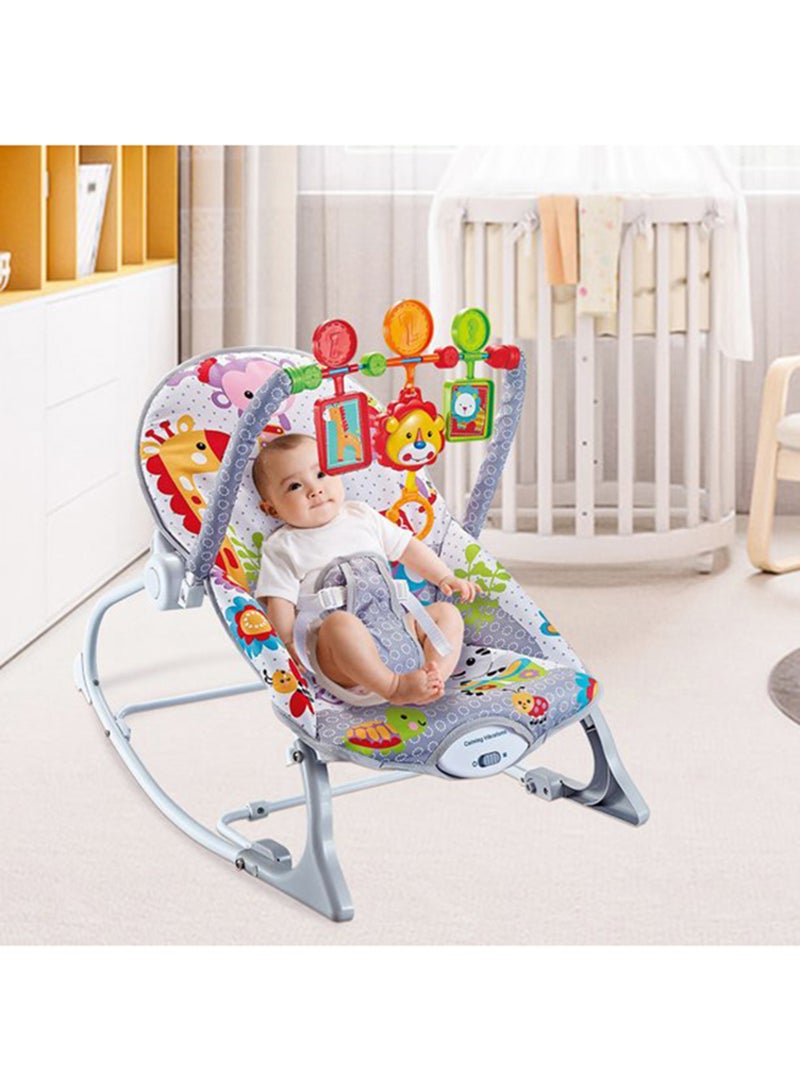 Kidle - Infant-to-toddler Baby Rocker With Mosquito Net and Adjustable Height, Newborn - Image 1