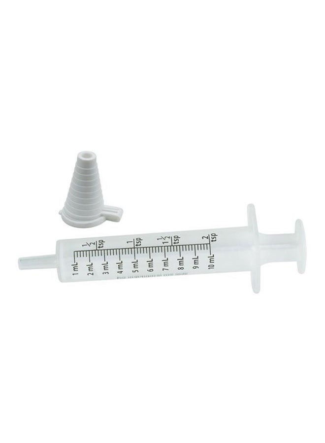 Ezy Dose Oral Syringe With Dosage Korc Draws Medication With No Mess 10Ml/2Tsp Capacity - Image 2