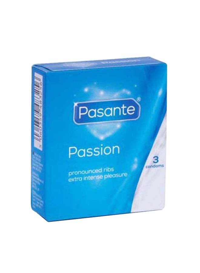 Pasante Passion Condoms 3'S - 483256 