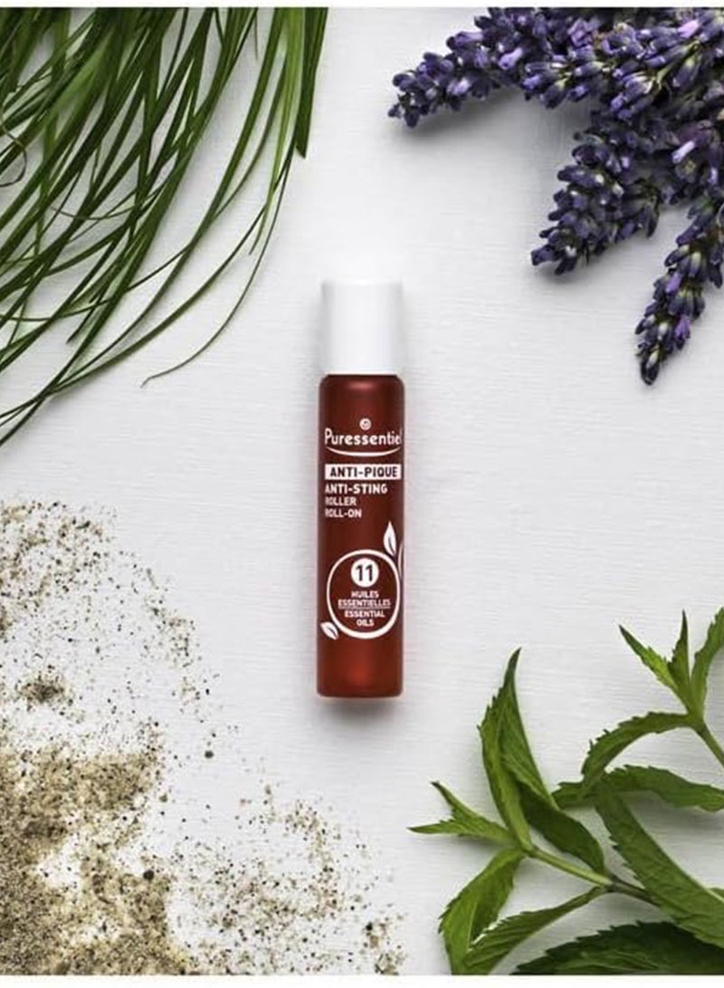 Puressentiel Anti-Sting Soothing Roll-On 100% Pure And Natural Ingredients 11 Essential Oils Preservative Free 5Ml - Image 3
