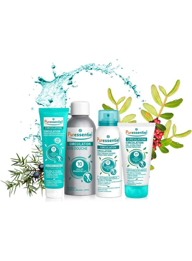 Puressentiel Circulation Ultra Fresh Gel 17 Essent Oils 125Ml  - Image 5