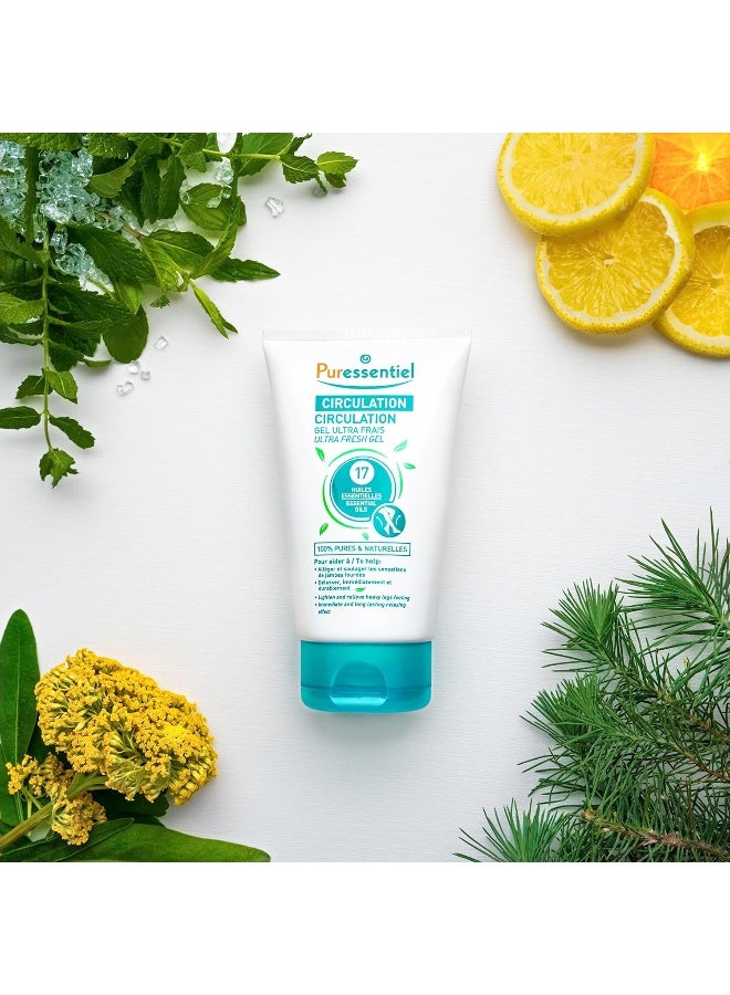 Puressentiel Circulation Ultra Fresh Gel 17 Essent Oils 125Ml  - Image 3