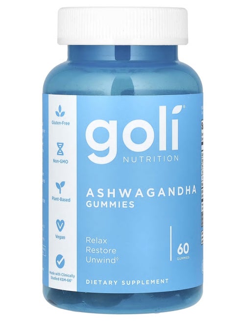 Goli Nutrition, Ashwagandha Gummies, 60 Gummies