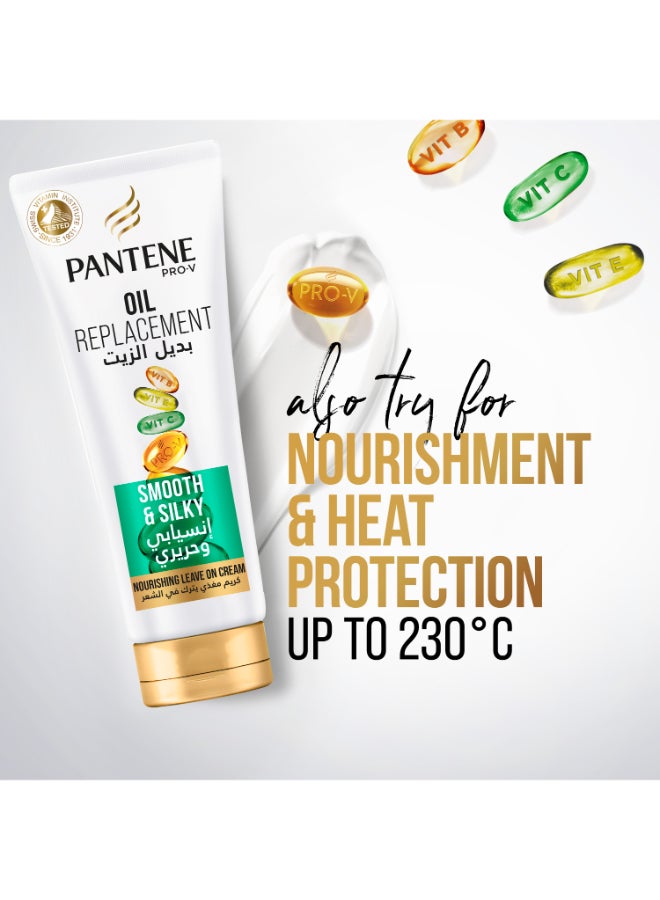 Pantene Pro-V Smooth And Silky Shampoo Sleeks Roughest Hair 1litre - Image 5