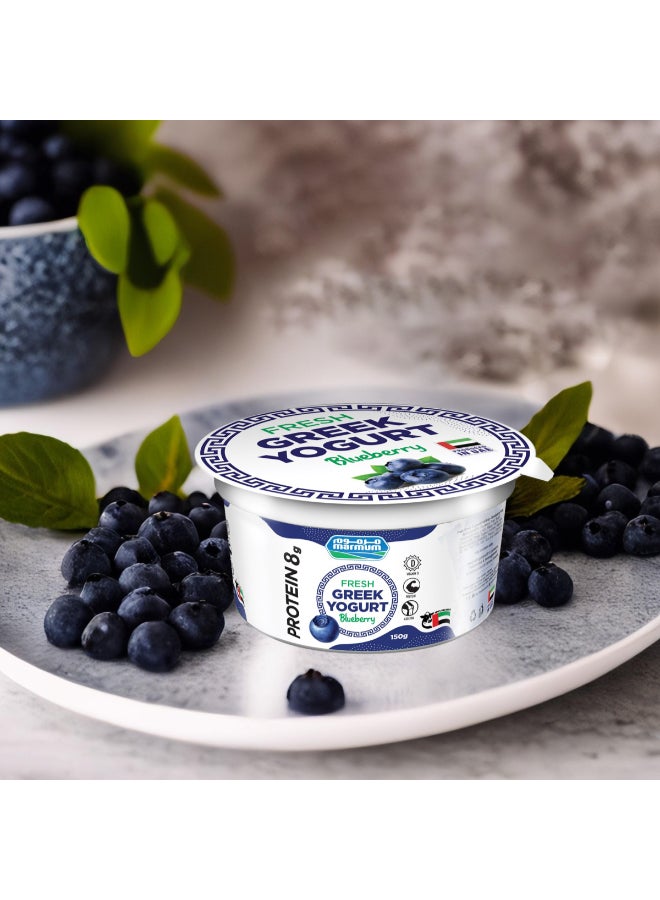 Marmum - Blueberry Greek Yogurt 150grams - Image 1
