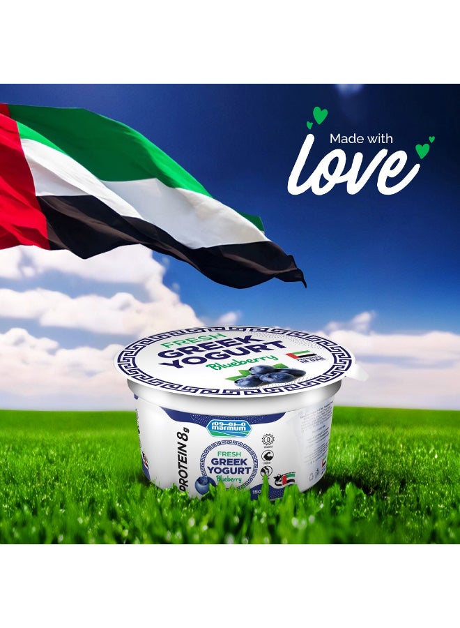 Marmum - Blueberry Greek Yogurt 150grams - Image 1