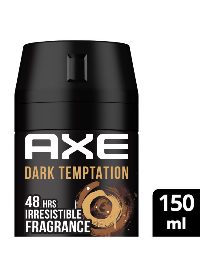 Axe Body Spray for Men Dark Temptation Clear 150ml - Image 3