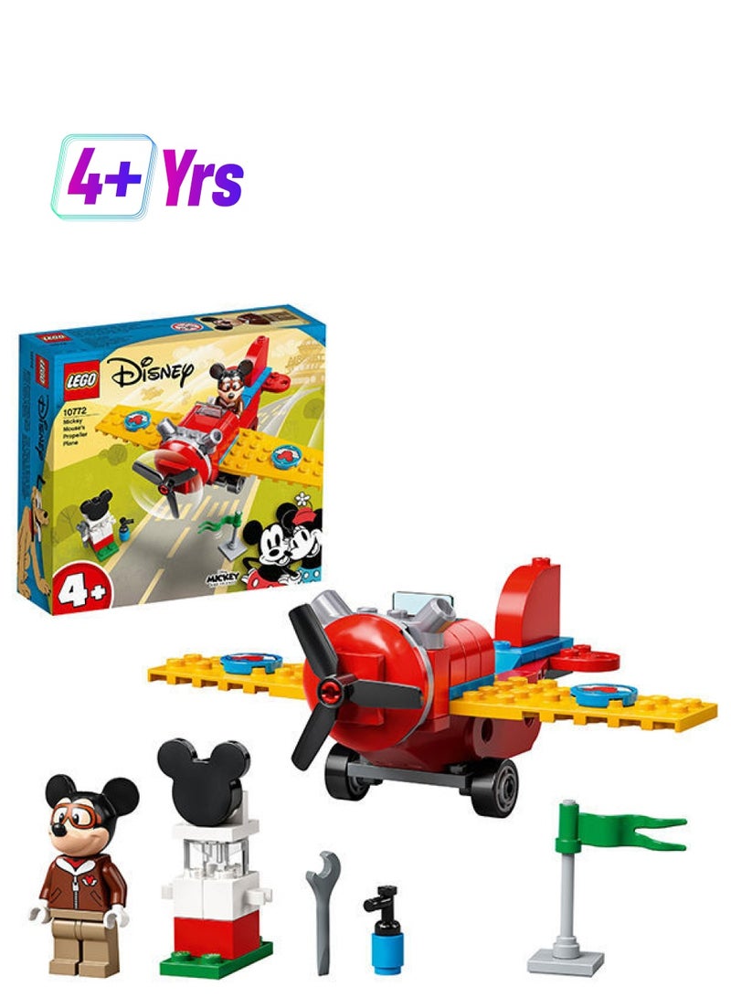 LEGO 10772 Disney Mickey And Friends Mouseâ€s Propeller Plane  Building Kit 839 4+ Years - Image 1