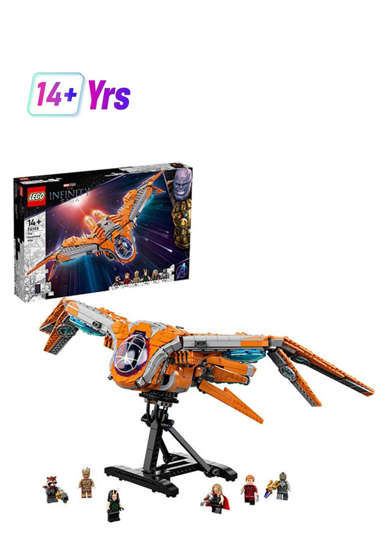 LEGO - 76193 Marvel The Guardians’ Ship  Building Kit 1,902 Pieces 1902 14+ Years - Image 1
