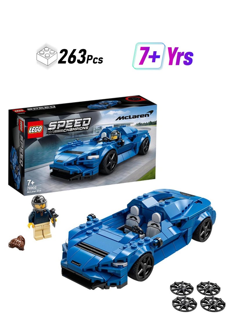 LEGO 76902 Speed Champions Mclaren Elva 263 7+ Years - Image 1
