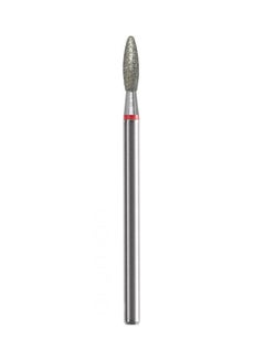 brunson Manicure Drill Bit Diamond Sand Electric Head Nail Art Drill Bit Accessory Nail Polishing Tool For Perfect Grinding Effect Silver 